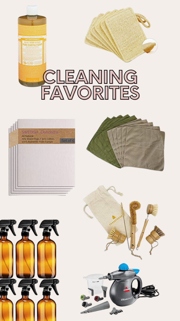 my top 5 favorite nontoxic cleaning recipes